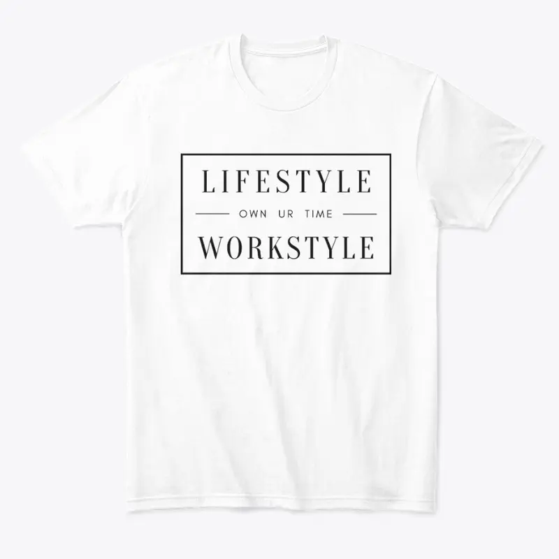 Mens Lifestyle Over Workstyle Tee